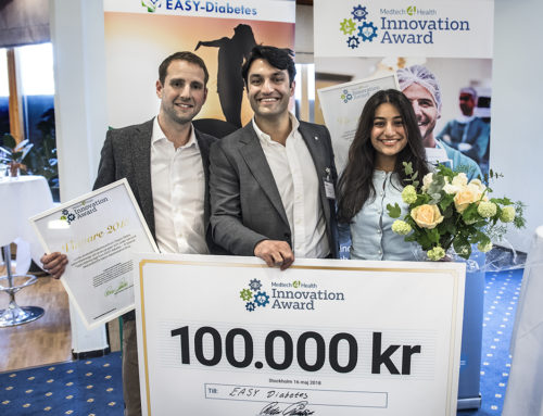 Vinnare 2018 är Easy Diabetes lett av Damon Tojjar